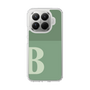 Slim Protection Case［ Original - initial two tone - B green ］