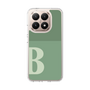Slim Protection Case［ Original - initial two tone - B green ］