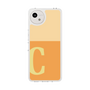 Slim Protection Case［ Original - initial two tone - C orange ］