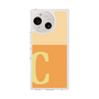 Slim Protection Case［ Original - initial two tone - C orange ］