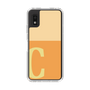 Slim Protection Case［ Original - initial two tone - C orange ］