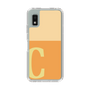 Slim Protection Case［ Original - initial two tone - C orange ］