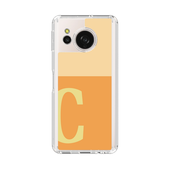 Slim Protection Case［ Original - initial two tone - C orange ］