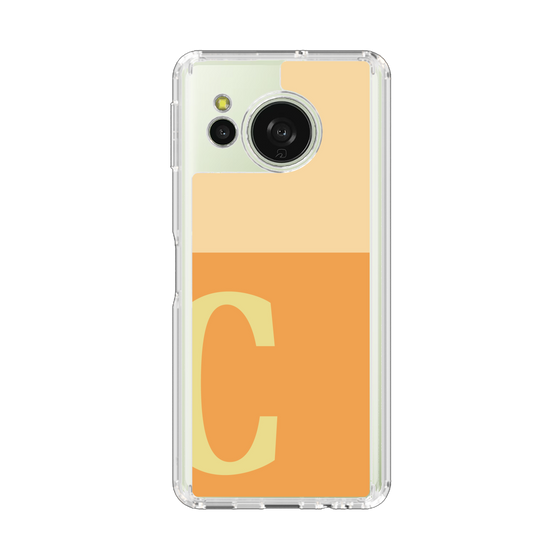 Slim Protection Case［ Original - initial two tone - C orange ］