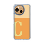 Slim Protection Case［ Original - initial two tone - C orange ］