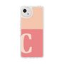 Slim Protection Case［ Original - initial two tone - C pink ］