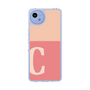 Slim Protection Case［ Original - initial two tone - C pink ］