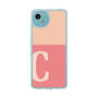 Slim Protection Case［ Original - initial two tone - C pink ］