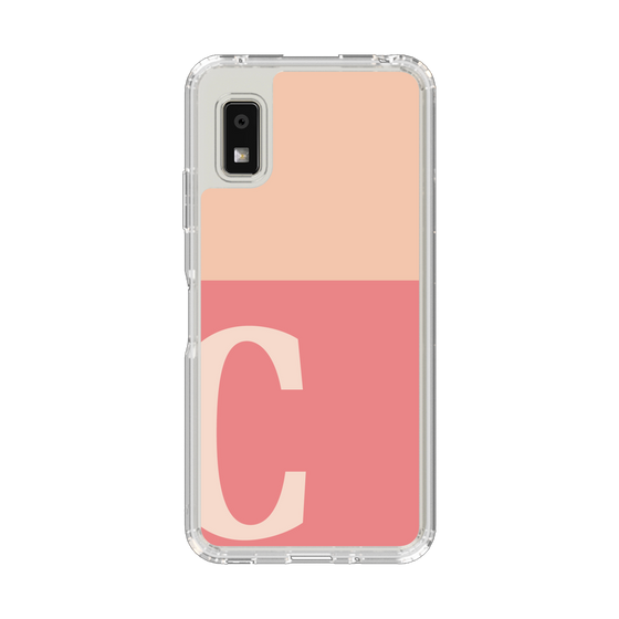 Slim Protection Case［ Original - initial two tone - C pink ］