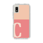 Slim Protection Case［ Original - initial two tone - C pink ］