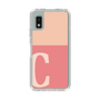 Slim Protection Case［ Original - initial two tone - C pink ］