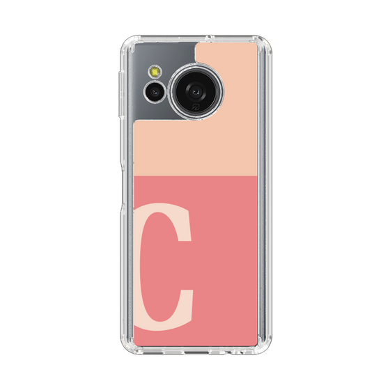 Slim Protection Case［ Original - initial two tone - C pink ］