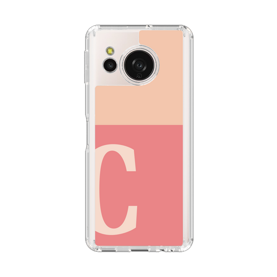 Slim Protection Case［ Original - initial two tone - C pink ］