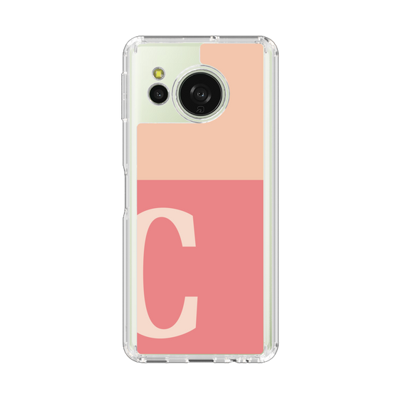 Slim Protection Case［ Original - initial two tone - C pink ］