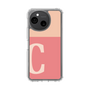 Slim Protection Case［ Original - initial two tone - C pink ］