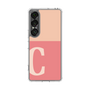 Slim Protection Case［ Original - initial two tone - C pink ］