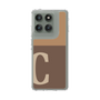 Slim Protection Case［ Original - initial two tone - C brown ］