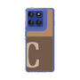 Slim Protection Case［ Original - initial two tone - C brown ］