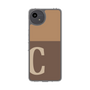 Slim Protection Case［ Original - initial two tone - C brown ］