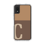 Slim Protection Case［ Original - initial two tone - C brown ］