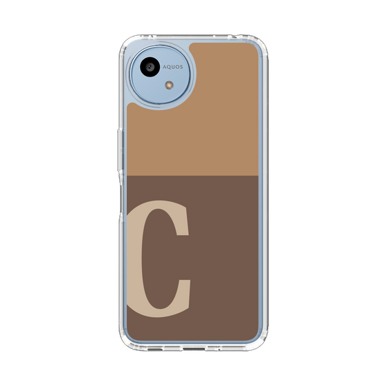 Slim Protection Case［ Original - initial two tone - C brown ］