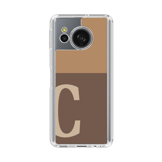 Slim Protection Case［ Original - initial two tone - C brown ］