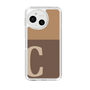 Slim Protection Case［ Original - initial two tone - C brown ］