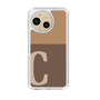 Slim Protection Case［ Original - initial two tone - C brown ］