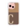 Slim Protection Case［ Original - initial two tone - C brown ］
