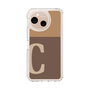 Slim Protection Case［ Original - initial two tone - C brown ］