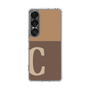 Slim Protection Case［ Original - initial two tone - C brown ］
