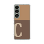 Slim Protection Case［ Original - initial two tone - C brown ］