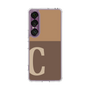 Slim Protection Case［ Original - initial two tone - C brown ］
