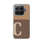 Slim Protection Case［ Original - initial two tone - C brown ］