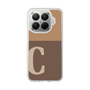Slim Protection Case［ Original - initial two tone - C brown ］
