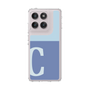 Slim Protection Case［ Original - initial two tone - C blue ］
