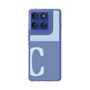 Slim Protection Case［ Original - initial two tone - C blue ］