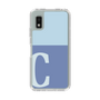 Slim Protection Case［ Original - initial two tone - C blue ］