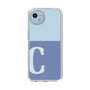 Slim Protection Case［ Original - initial two tone - C blue ］