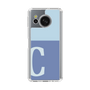 Slim Protection Case［ Original - initial two tone - C blue ］