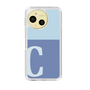Slim Protection Case［ Original - initial two tone - C blue ］