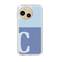 Slim Protection Case［ Original - initial two tone - C blue ］