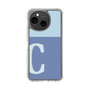 Slim Protection Case［ Original - initial two tone - C blue ］