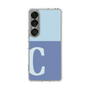 Slim Protection Case［ Original - initial two tone - C blue ］