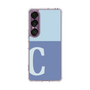 Slim Protection Case［ Original - initial two tone - C blue ］