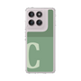 Slim Protection Case［ Original - initial two tone - C green ］