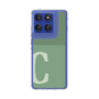 Slim Protection Case［ Original - initial two tone - C green ］