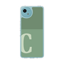 Slim Protection Case［ Original - initial two tone - C green ］