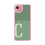 Slim Protection Case［ Original - initial two tone - C green ］