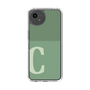Slim Protection Case［ Original - initial two tone - C green ］